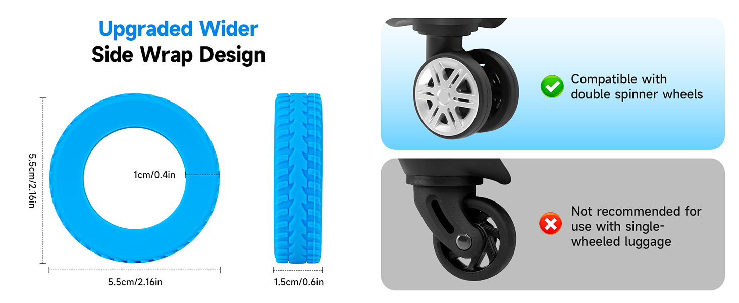 luggage wheel covers
