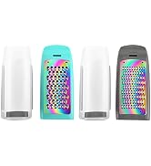 Marco Almond MA63 Rainbow Titanium Hand-held Grater Set, Cheese Box Grater with Removable Contain...