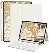 KTGGHG Keyboard Case for iPad Air 11-inch M3 (2025) / M2 (2024), iPad Air 5th (2022) / 4th Genera...