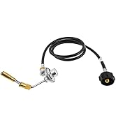 BMMXBI Griddle Regulator with 5FT Propane Adapter Hose for Blackstone 17/22 Inch Tabletop Griddle...