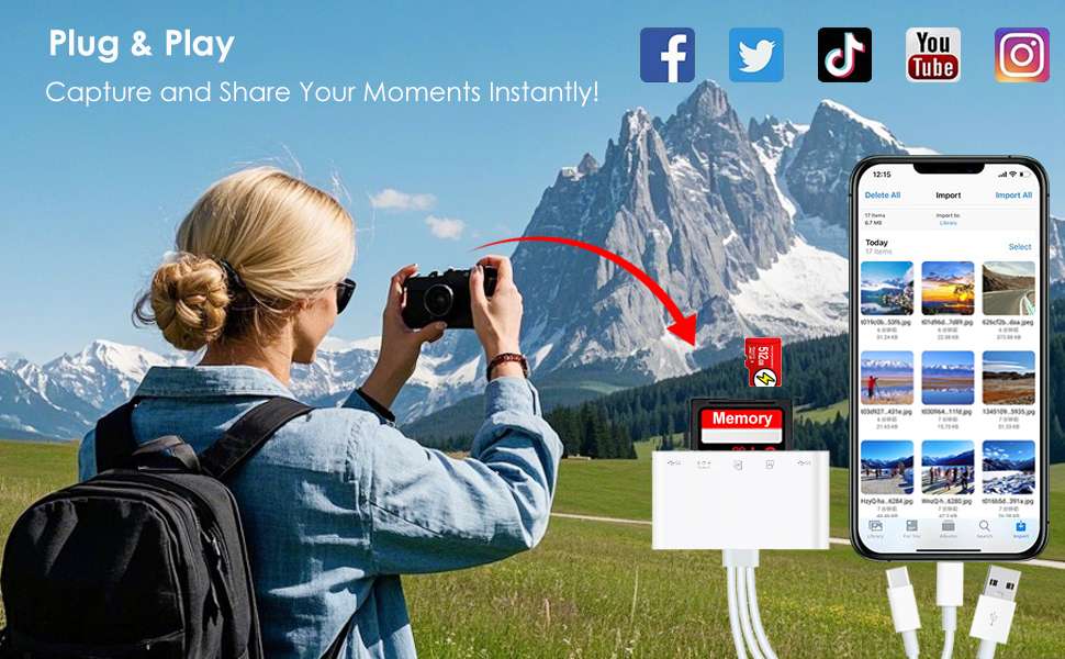 share moments instantly