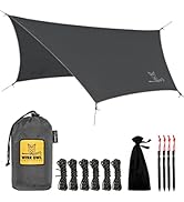 Wise Owl Outfitters Hammock Tarp, Hammock Tent - Rain Tarp for Camping Hammock - Camping Gear Mus...