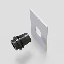 panel mount Rj45 connector ,waterproof RJ45