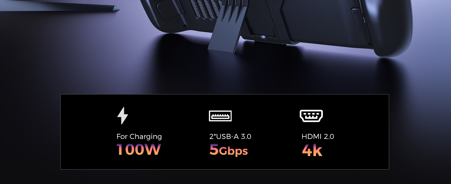 steam deck docking station