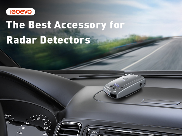 radar detector mount