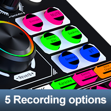 Live Sound Card Board DJ Set Streaming Accessories Recording Voice
