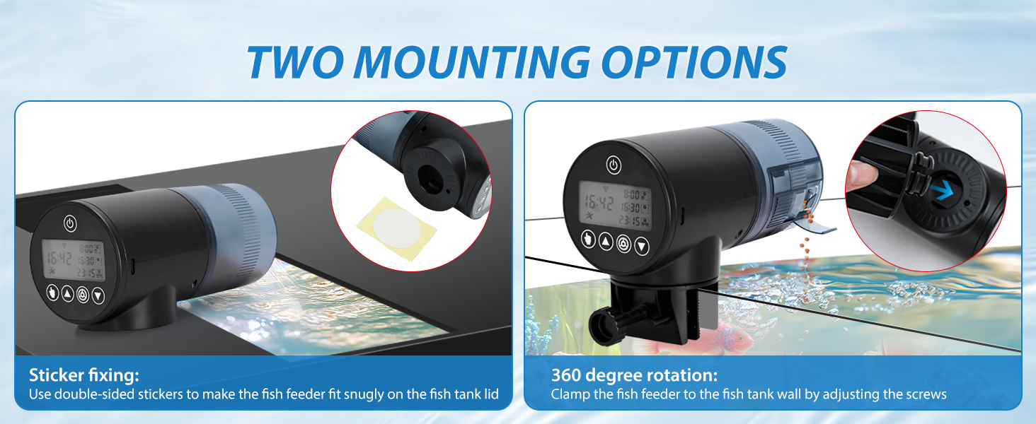 wifi fish feeder for aquarium