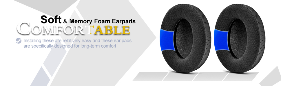 Earpads for PC38X, PC37X, HD560S, HD599