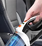 BRL Handheld Vacuum Cordless, Brushless Car Vacuum Cleaner with 12000PA Powerful Suction, 2 Sucti...