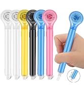 6 Pieces Correction Tape Pen, White Out Correction Tape White Out Pen Push Pull Protective White ...