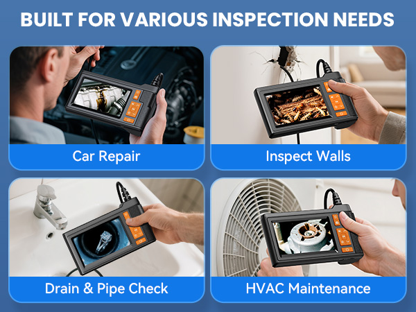 Endoscope Camera with Light