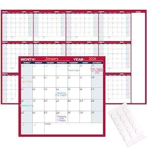 large dry erase calendar