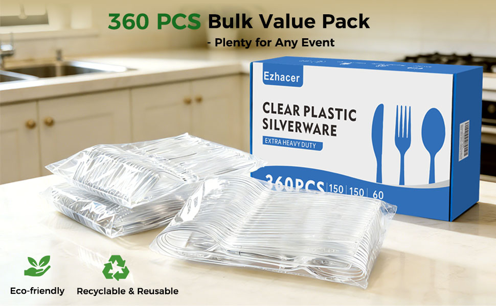 plastic silverware cutlery set disposable forks and spoons silverware heavy duty