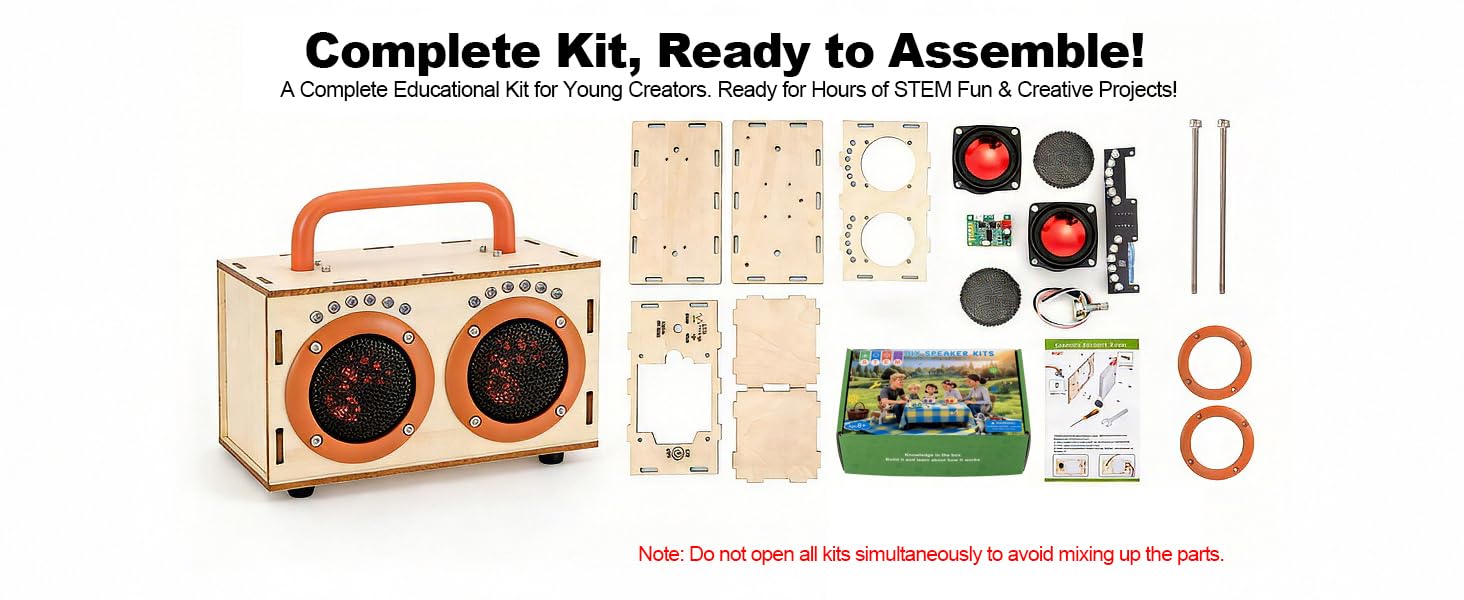 Complete Kit, Ready to Assemble!