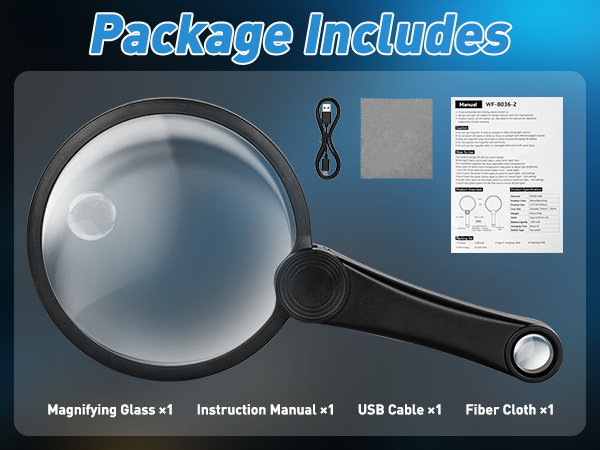 magnifier for reading magnifying glass for reading magnifying glasses for reading strongest led 