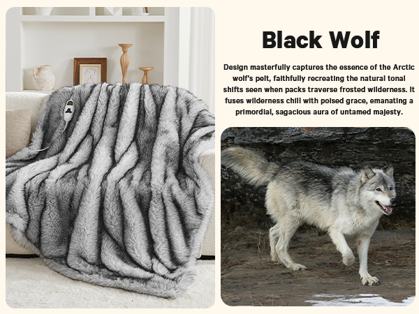 heated blanket heating electric blanket faux fur throw Christmas house warming gifts new home decor 