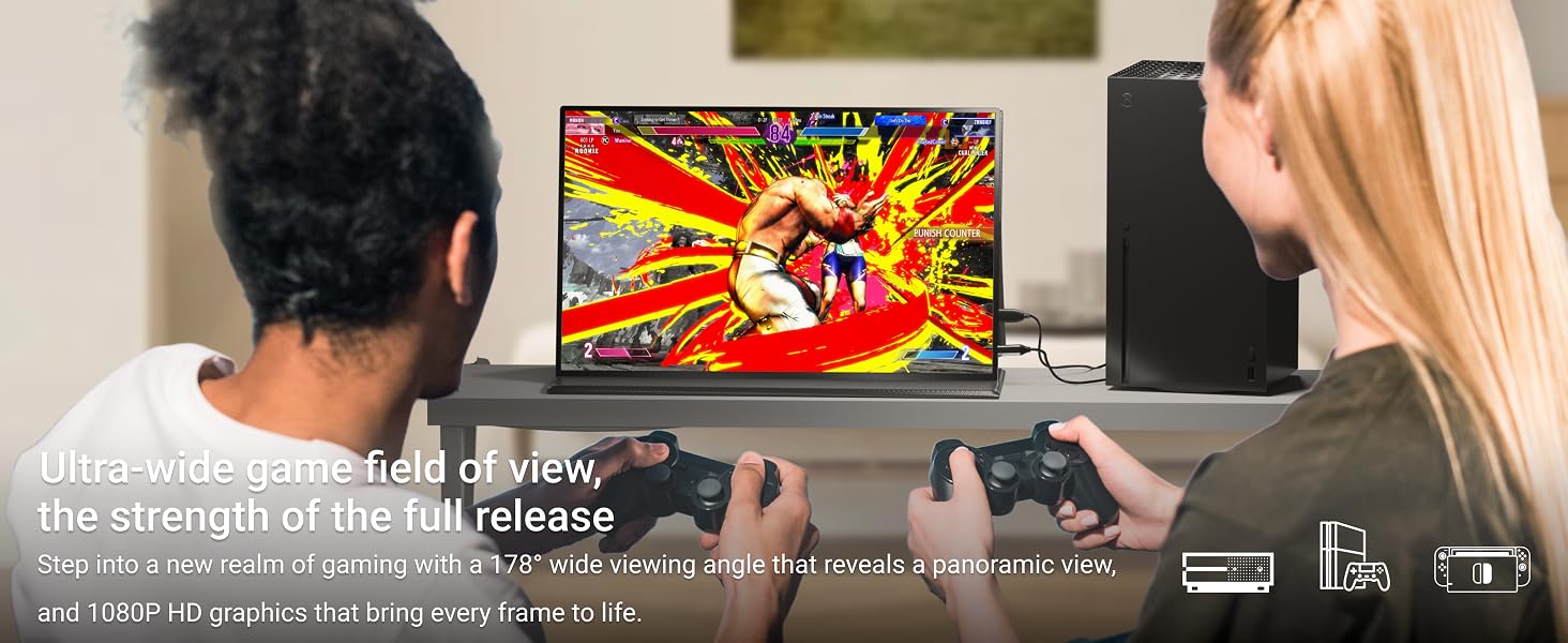 portable gaming monitor