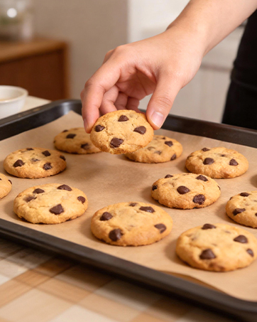 Precut Non-Stick Baking Paper for Baking