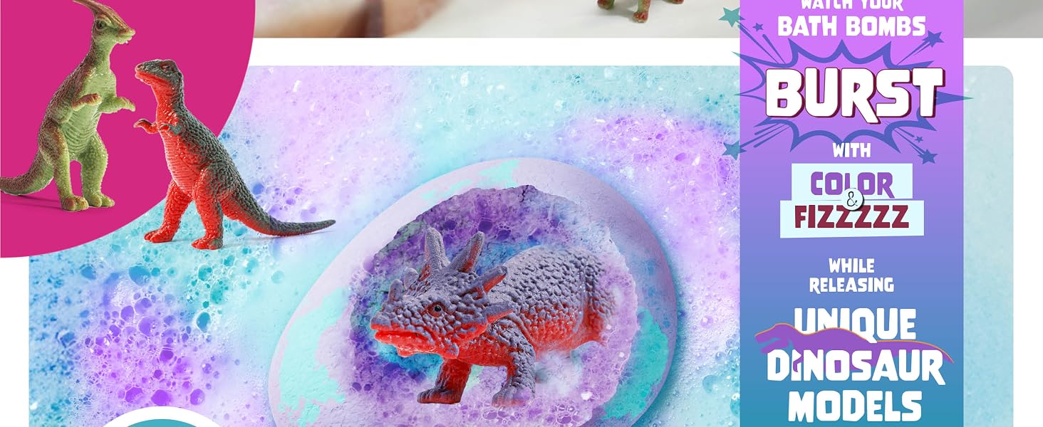 Dino Egg Bath Bombs