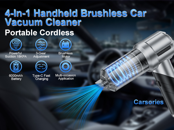 foldable car vacuum