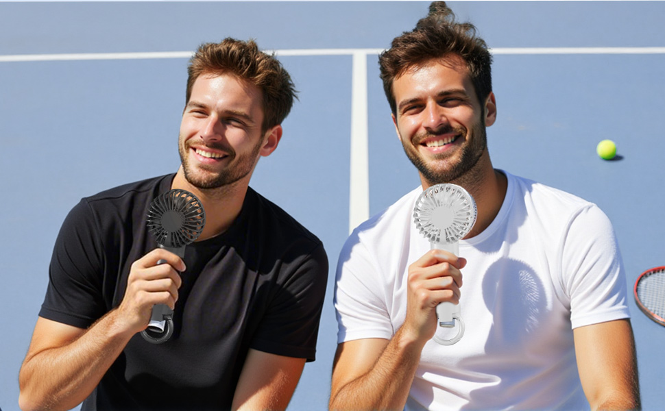 handheld fan for man
