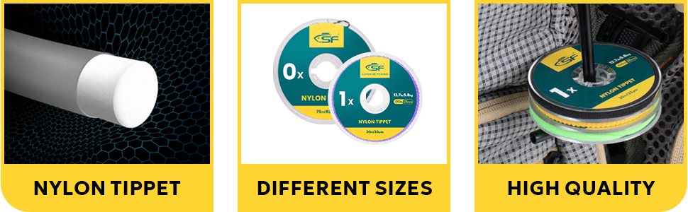 Nylon tippet