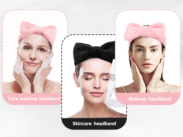 skincare headband