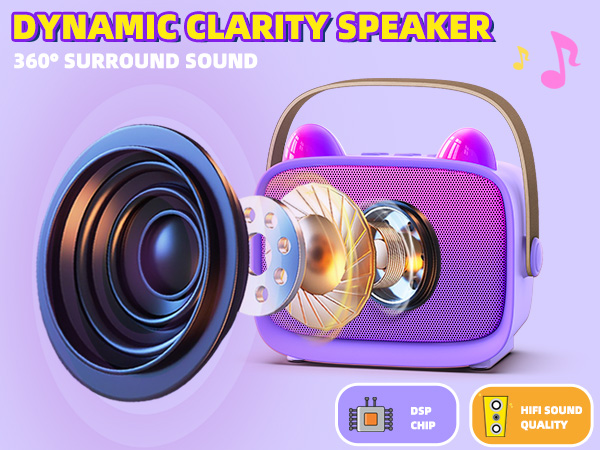 mini karaoke machine