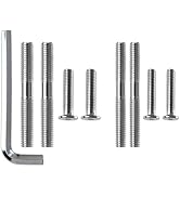 Czoynife Cat Scratching Post Replacement Screws Set, M10 and M8 Sizes with Allen Wrench(L-Shaped ...