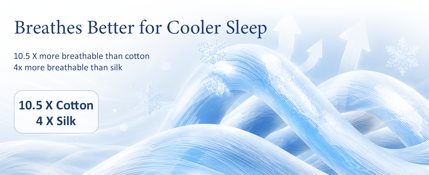 Breathes Better for Cooler Sleep