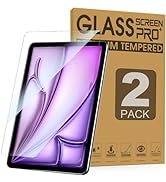 Junfire [2Packs] Anti Blue Light Screen Protector for iPad Air 6th Gen 11 inch M2 2024, iPad Air1...