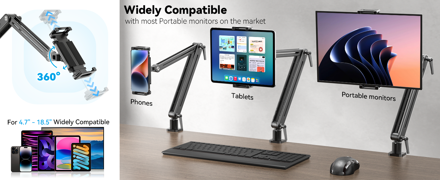 portable monitor stand