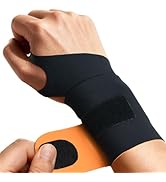 HiRui Ultra-Thin Elastic Wrist Brace Wrist Wraps, Compression Wrist Straps Support for Carpal Tun...