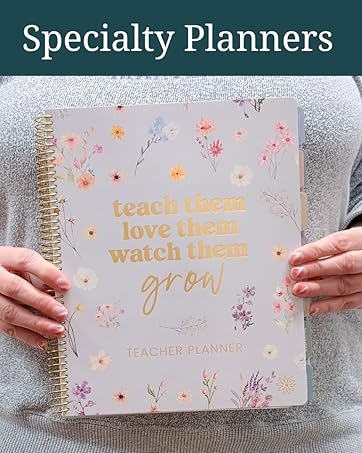 bloom daily planners speciality undated teacher planner