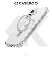 iphone 16 Plus case with stand casekoo crystal clear