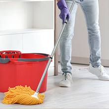 red bucket