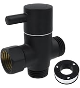 Chinflly 3-way Shower Diverter Valve, Universal Shower Arm Diverter Valve for Hand Held Showerhea...