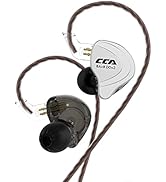 CCA C10 Five Drivers Hybrid in Ear Monitors in Each Side,HiFi 4BA 1DD High Resolution Earphones/E...