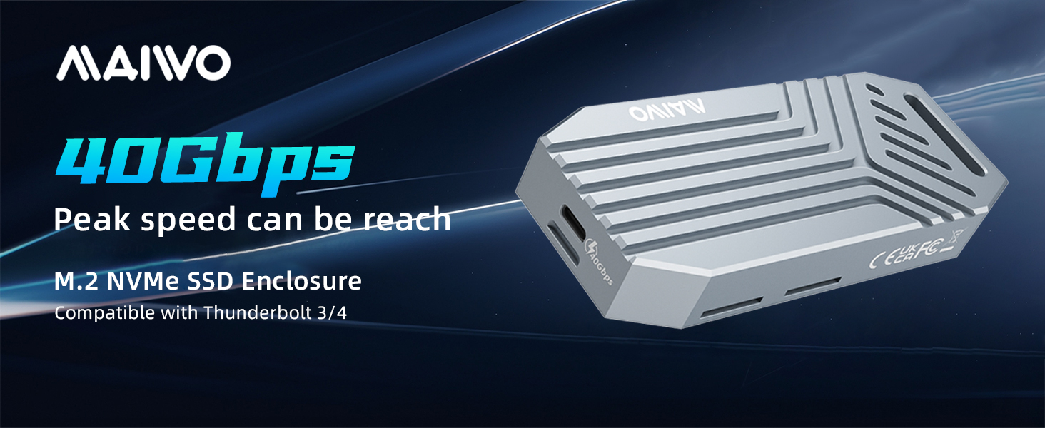 USB4 Type-C to 2280 NVMe Enclosure
