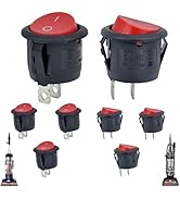 KCD1 2 Pin8 Pack 440003992 Rocker Power Switch Replaces for Hoover Windtunnel On Off Switch, Fits...