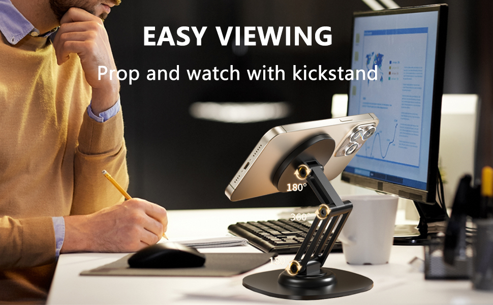 Magnetic Phone Stand for Desk