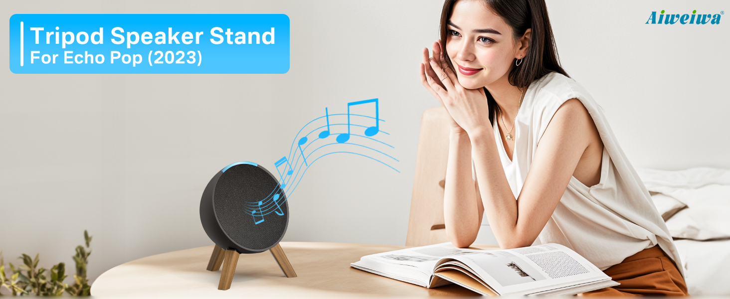 Desktop Speaker Stand for Echo Pop