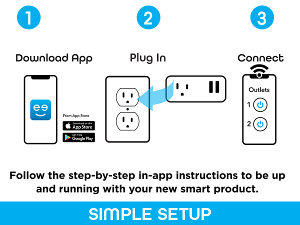 Electrical Outlet Switches Smart Plug Smart Home outlet extender wifi outlet works with alexa