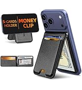 For Magsafe Wallet with Money Clip, Strongest Magnetic Wallet for iPhone 17/16/15/14/13/12 Series...