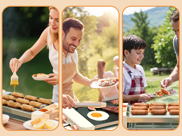 smokeless indoor grill