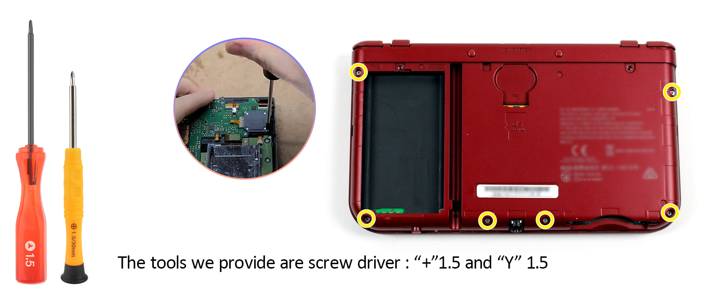  for Nintendo 2DS 3DS 3DS XL 3DS LL joystick replacemen
