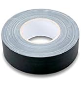 Hosa GFT-447BK-BULK Gaffer Tape, Black, 2 Inches x 60 Yards