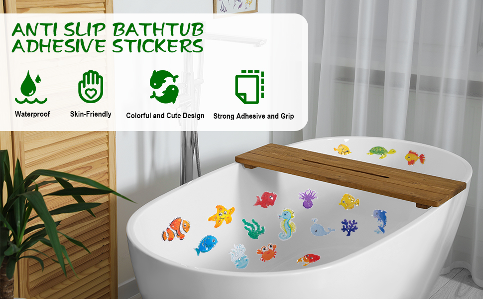 bathtub non slip stickers