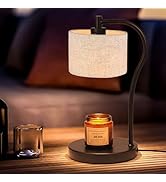 Ruiever Candle Warmer Lamp,Dimmerable Candle Warmer with 2 * 50W Bulbs,Adjustable Brightness Nigh...