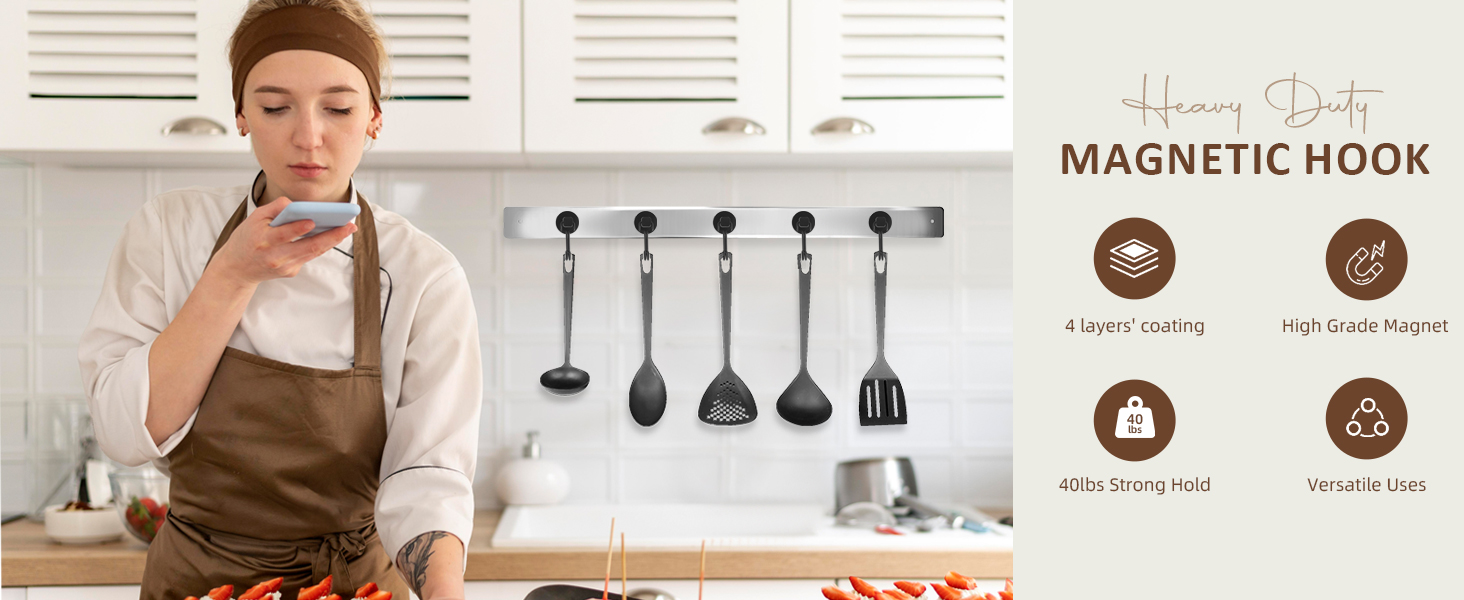 Neosmuk black swing magnetic hooks